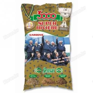 Прикормка Sensas 3000 Super Riviere Gardon 1 кг (Плотва)